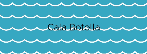 Información de la Cala Botella en Cartagena