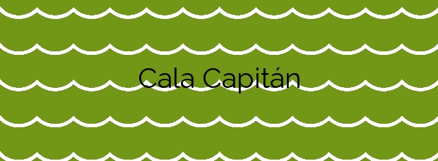 Información de la Cala Capitán en Orihuela