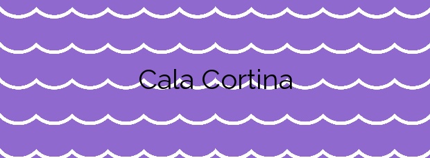 Información de la Cala Cortina en Cartagena