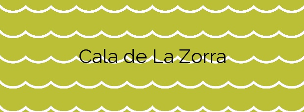 Información de la Cala de La Zorra en Torrevieja