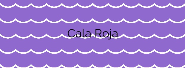 Información de la Cala Roja en Cartagena