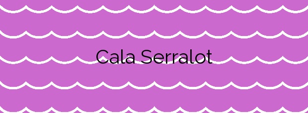 Información de la Cala Serralot en Santa Margalida