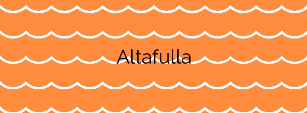Información de la Playa Altafulla en Altafulla