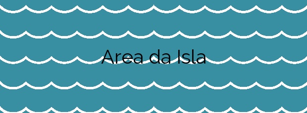 Información de la Playa Area da Isla en Marín