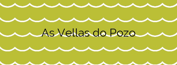 Información de la Playa As Vellas do Pozo en Porto do Son