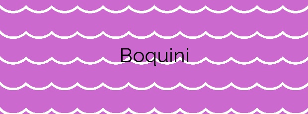 Información de la Playa Boquini en Moya