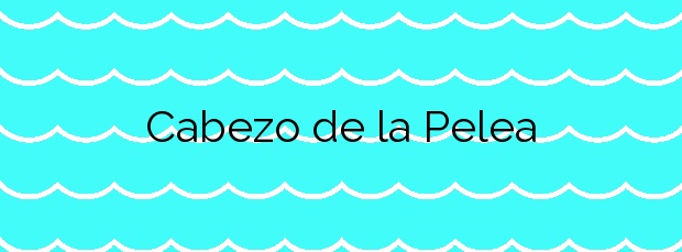 Información de la Playa Cabezo de la Pelea en Mazarrón