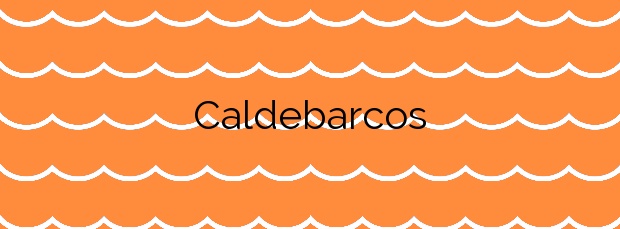 Información de la Playa Caldebarcos en Carnota