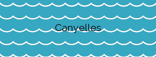 Información de la Playa Canyelles en Llançà