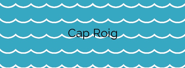 Información de la Playa Cap Roig en Calonge