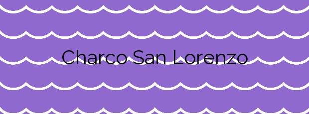 Información de la Playa Charco San Lorenzo en Moya