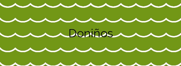 Información de la Playa Doniños en Ferrol