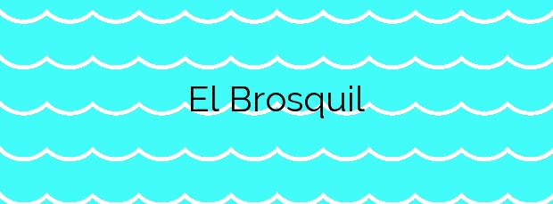 Información de la Playa El Brosquil en Cullera