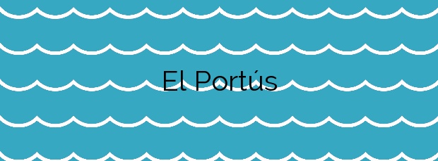 Información de la Playa El Portús en Cartagena