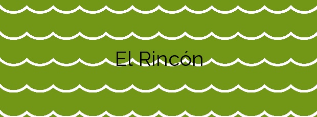 Información de la Playa El Rincón en Tacoronte