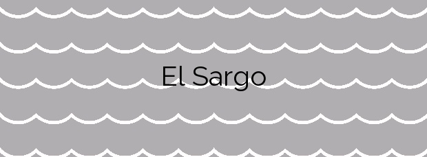Información de la Playa El Sargo en Tacoronte