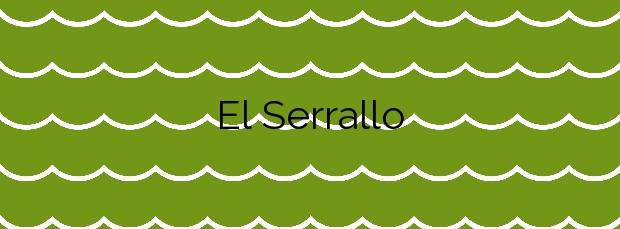 Información de la Playa El Serrallo en Sant Jaume d’Enveja