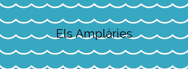 Información de la Playa Els Ampláries en Oropesa del Mar