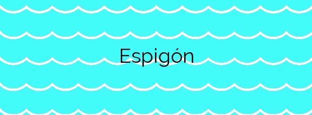 Información de la Playa Espigón en Huelva