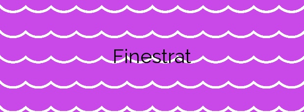 Información de la Playa Finestrat en Finestrat
