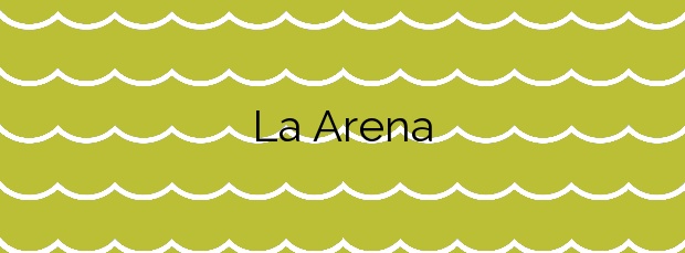 Información de la Playa La Arena en Arrecife