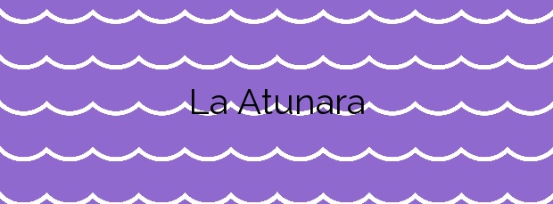 Información de la Playa La Atunara en La Línea de la Concepción