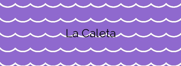 Información de la Playa La Caleta en Vélez-Málaga