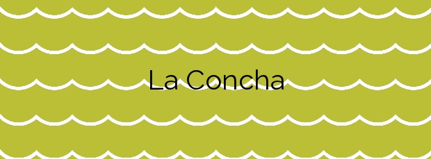 Información de la Playa La Concha en Los Alcázares