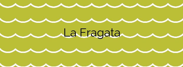 Información de la Playa La Fragata en Sitges
