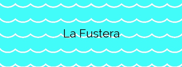 Información de la Playa La Fustera en Benissa