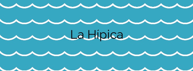 Información de la Playa La Hípica en Melilla
