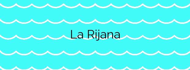 Información de la Playa La Rijana en Gualchos