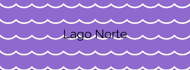 Información de la Playa Lago Norte en Camariñas