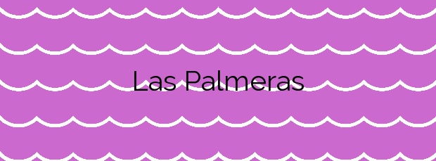 Información de la Playa Las Palmeras en Los Alcázares