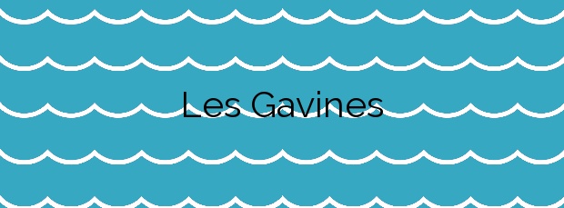 Información de la Playa Les Gavines en Cubelles
