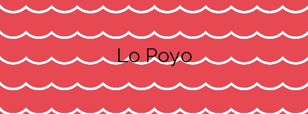 Información de la Playa Lo Poyo en Cartagena