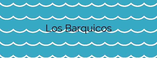 Información de la Playa Los Barquicos en Carboneras