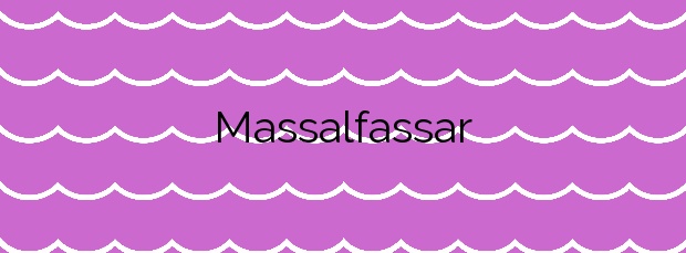 Información de la Playa Massalfassar en Massalfassar