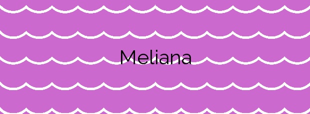 Información de la Playa Meliana en Meliana