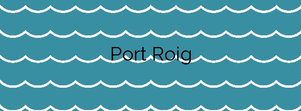 Información de la Playa Port Roig en Son Servera