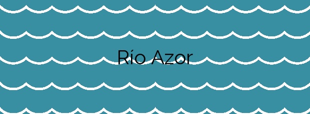 Información de la Playa Río Azor en Ribeira