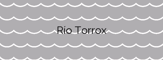 Información de la Playa Río Torrox en Torrox
