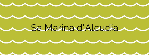 Información de la Playa Sa Marina d’Alcudia en Alcúdia