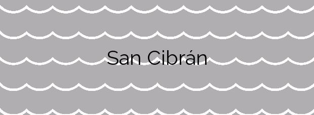 Información de la Playa San Cibrán en Cangas