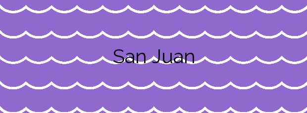 Información de la Playa San Juan en San Cristóbal de La Laguna