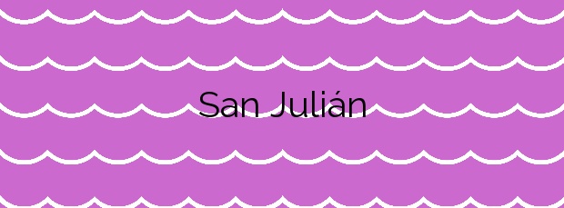 Información de la Playa San Julián en Liendo