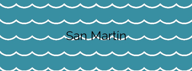 Información de la Playa San Martín en Llanes