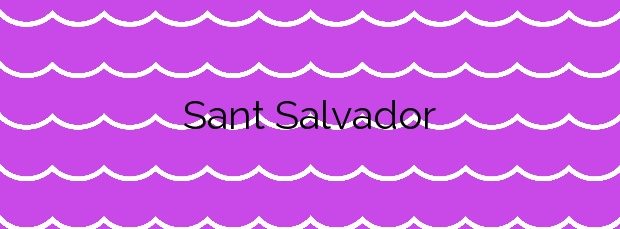 Información de la Playa Sant Salvador en El Vendrell