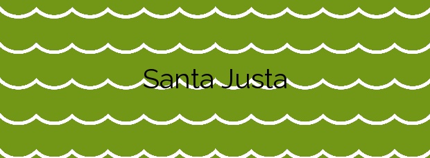 Información de la Playa Santa Justa en Santillana del Mar