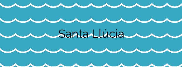 Información de la Playa Santa Llúcia en El Perelló